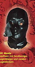 Maske mit Augenklappen
