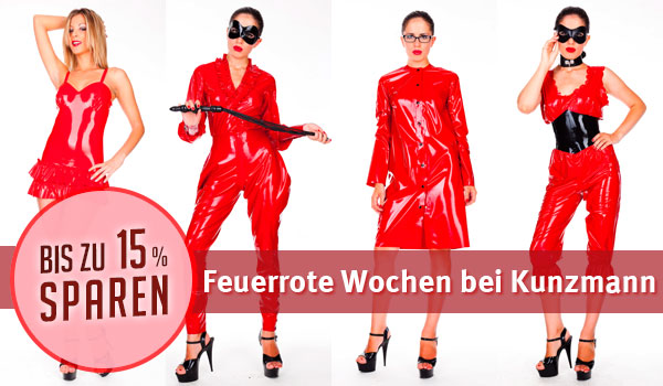 Feuerrote Wochen bei www.kunzmann.com!